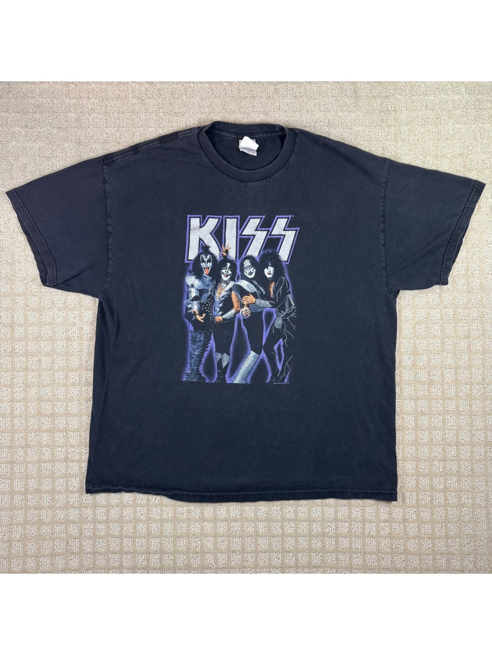 Vintage 2006 KISS Band T Shirt XL Black Graphic Tee